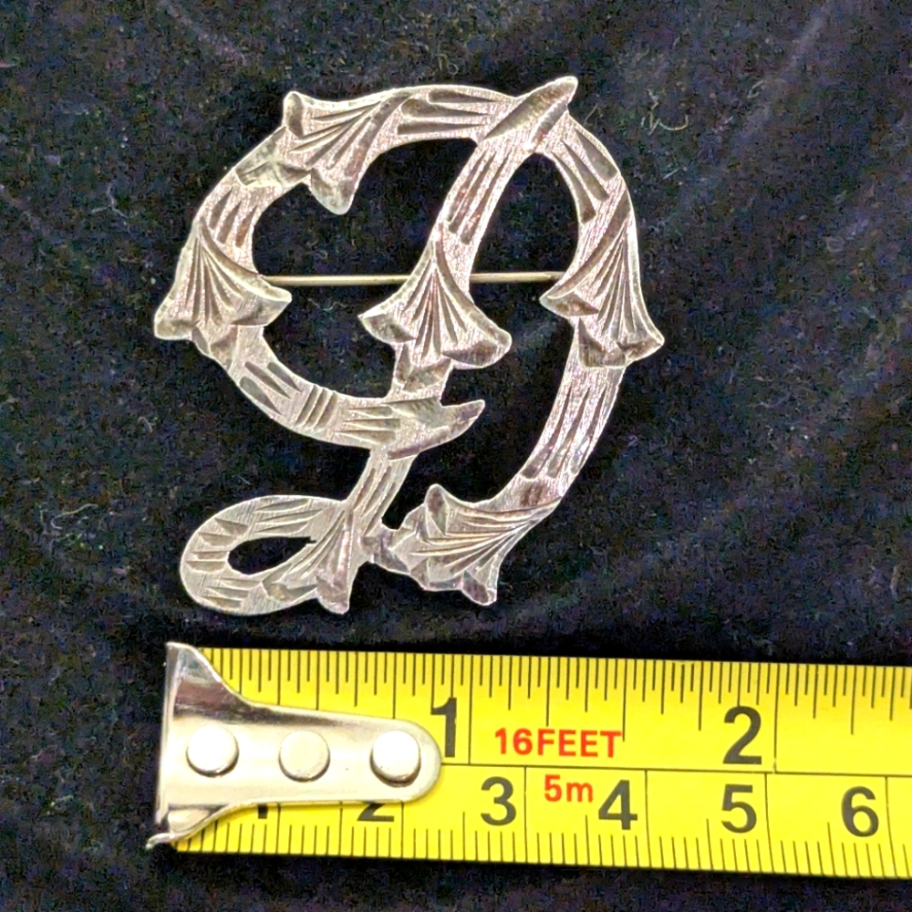 Vintage, 1960S MEXICAN STERLING SILVER PIN EAGLE STAMP - Picture 5 of 6